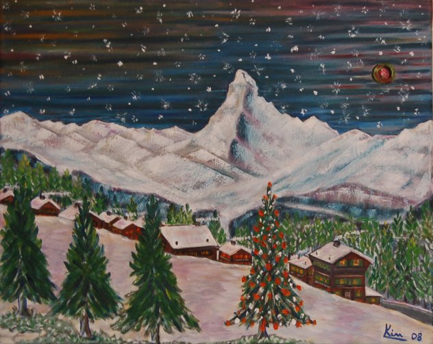 Oil Painting > One Christmas Eve